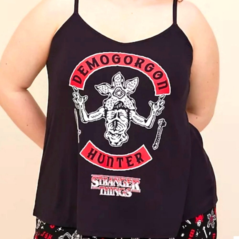❤️NWT TORRID CAMI STRANGER THINGS DEMOGORGON TANK TEE - PLUS SIZE